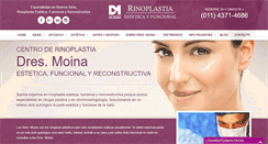 Desktop Screenshot of drmoina.com.ar